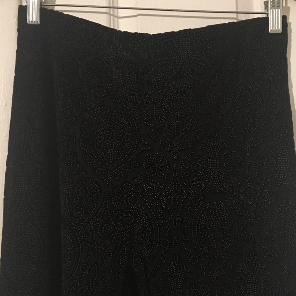 ⭕️SOLD⭕️ TOPSHOP SHEER VELVET PRINT LEGGINGS